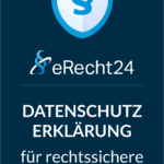 Social-Media-Datenschutz – Siegel von eRecht24